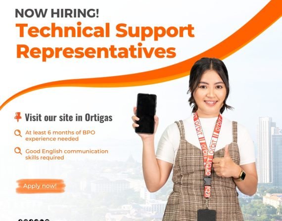 Technical Support Respresentative- Ortigas site