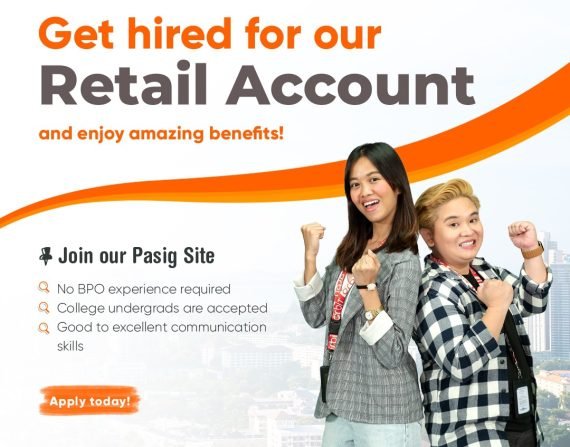 Get Hired for our CSR for Retail Account