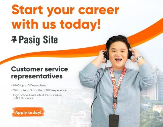 Customer Service Representative - Pasig Site