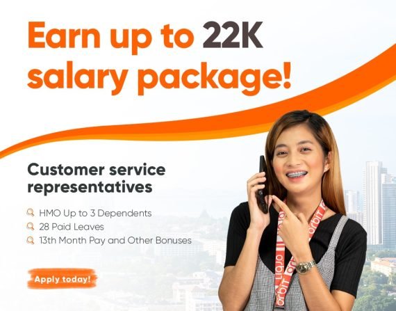 Customer Service Representative - Earn up to 22K!