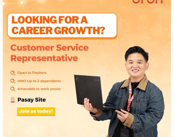 Open to Fresher | Customer Service Agent​