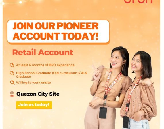 Call Center Retail Account - QC site