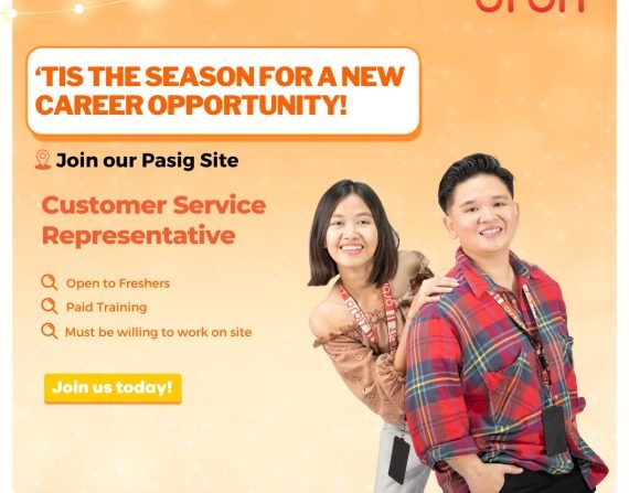 Customer Service Representative - Pasig site