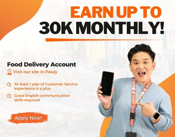 CSR for Online Food Delivery - Earn Up to 30k​