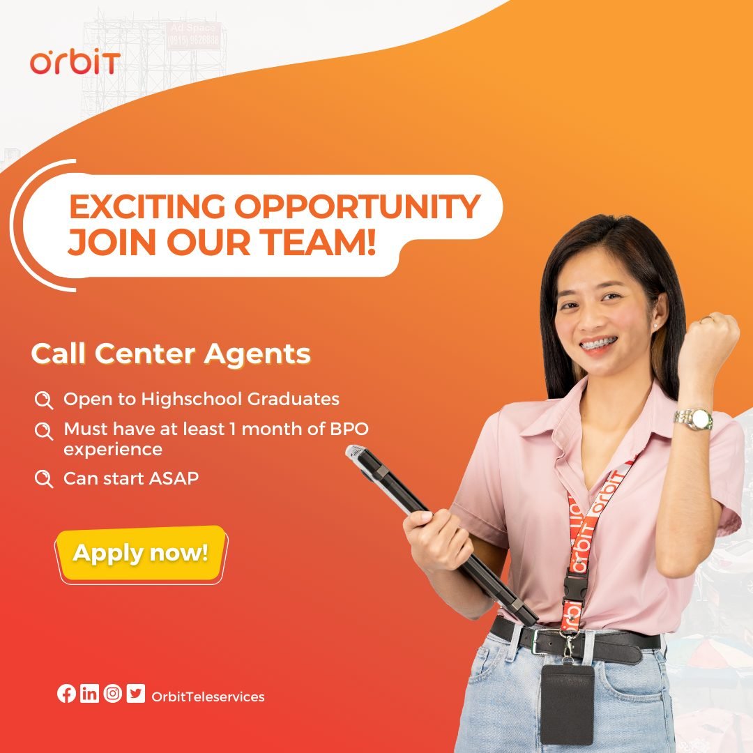 Wanted 219 Call Center Agent - Start ASAP