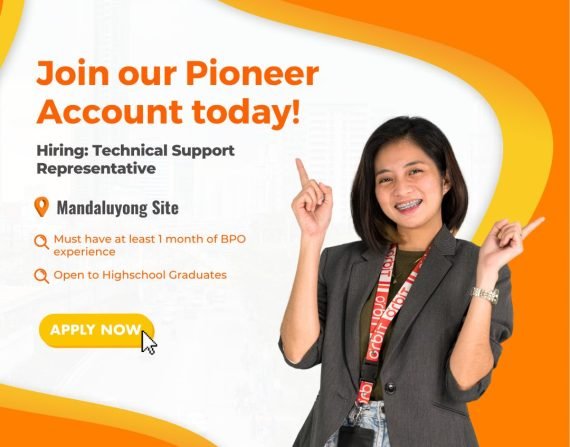 Technical Support Representative - Mandaluyong site