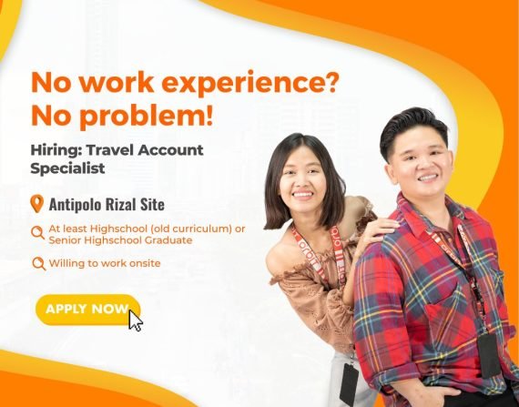 Now Hiring: CSR for Travel Account - OPEN FOR NEWBIES