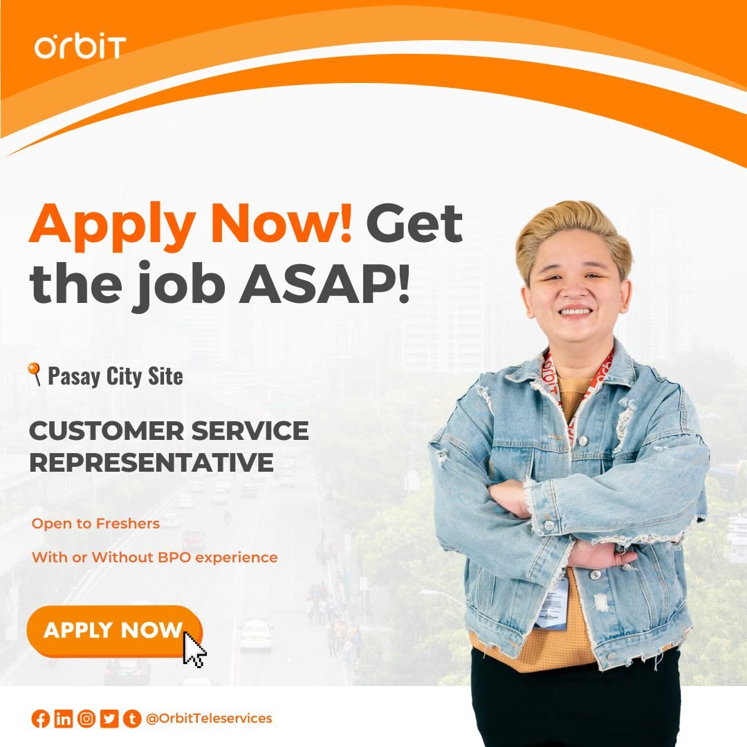 Get Hired ASAP - CSR/ TSR | Pasay site