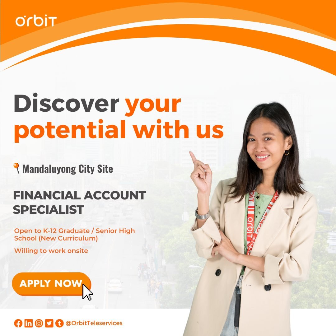 CSR - Financial Account Specialist | Mandaluyong site