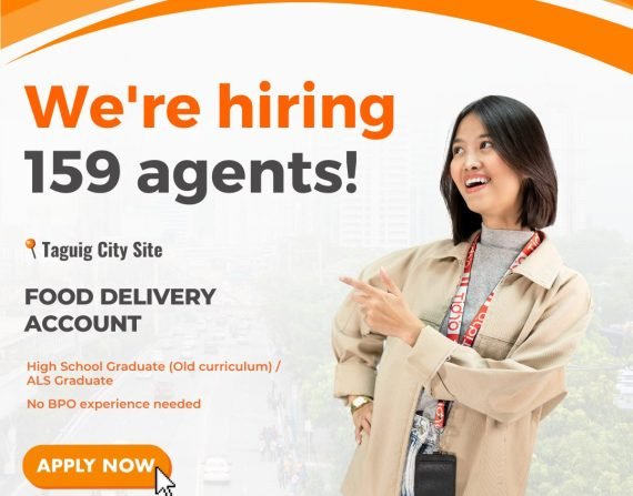 Wanted Hiring 159 Agents - Food Delivery Account