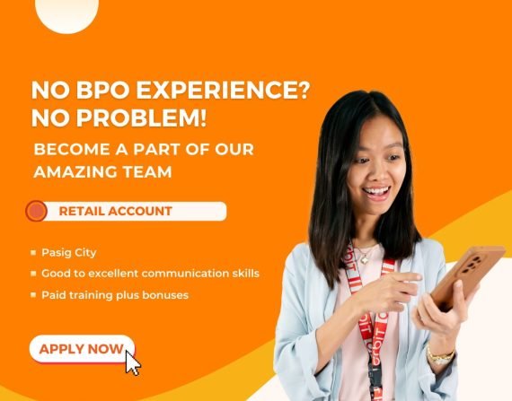 Retail and Collection Account - CSR | Pasig site