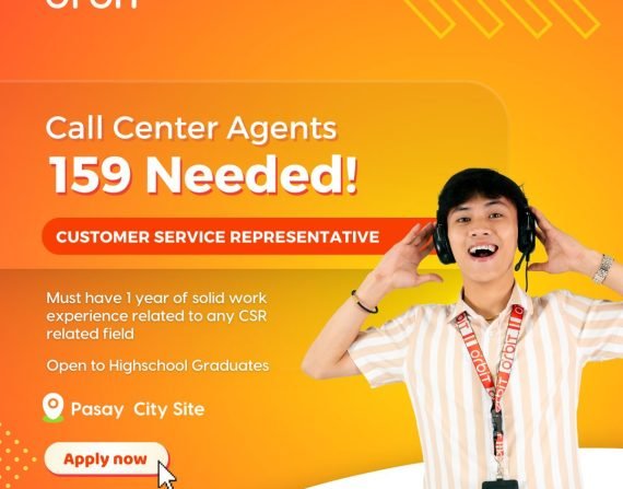 159 Call Center Agent Needed for Pasay site