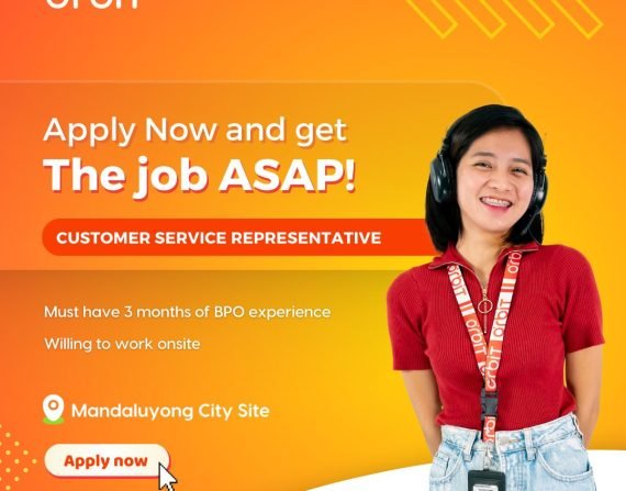 CSR Agent - Start ASAP! - Mandaluyong site