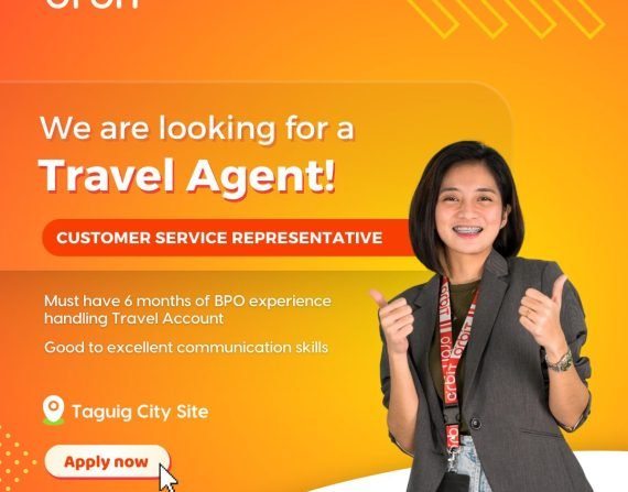 Travel Agent Representative- CSR