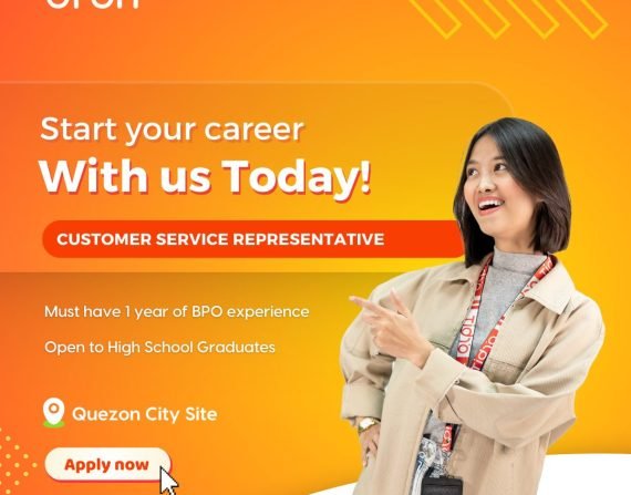 Customer Support Representative - Quezon City site