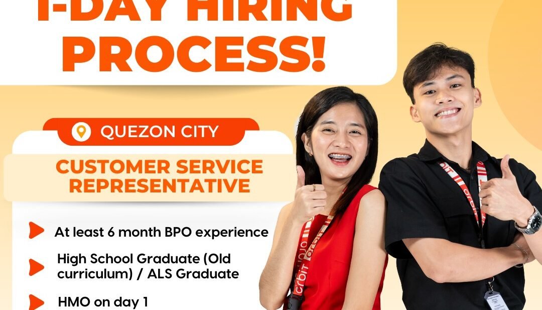 customer service representative - start ASAP