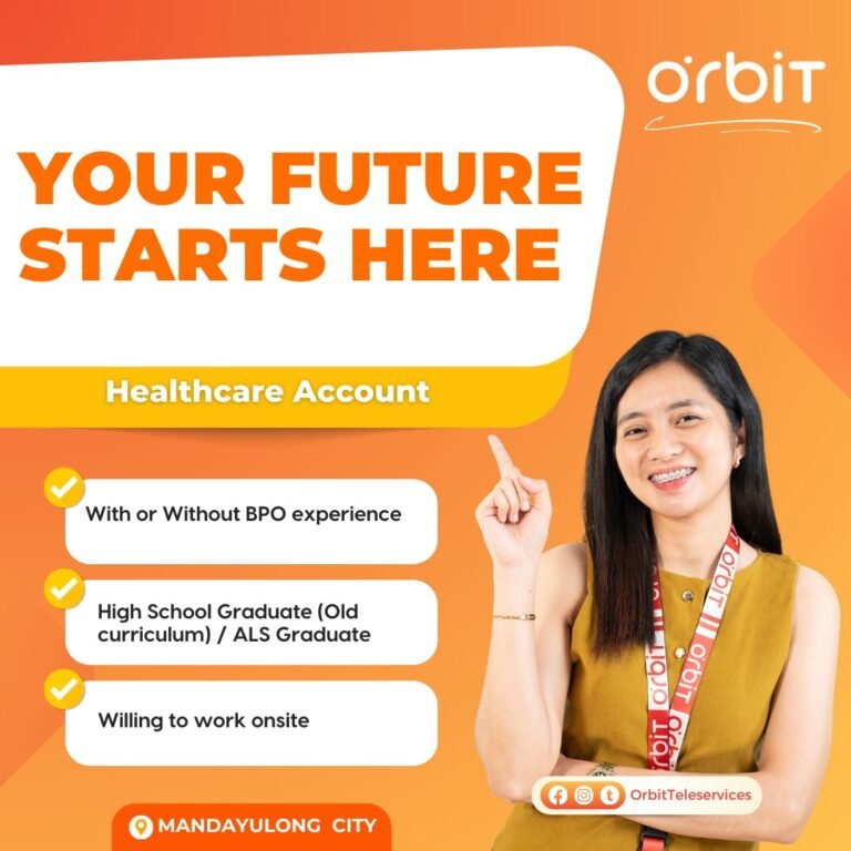 Customer Service Representatives (Healthcare Account)