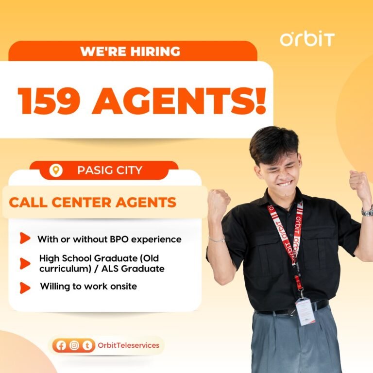 call center agents in Pasig city