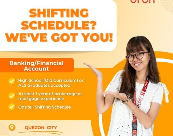Banking/Financial Account in QC