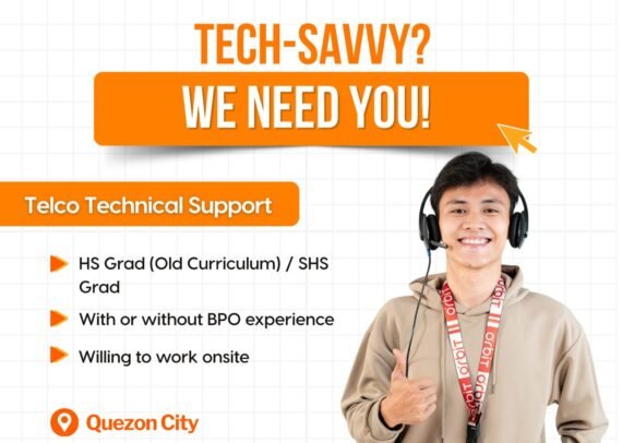 Telco Technical Support in Quezon City