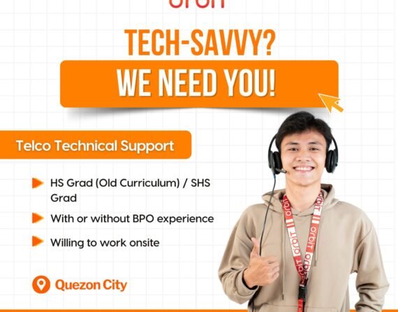 Telco Technical Support in Quezon City